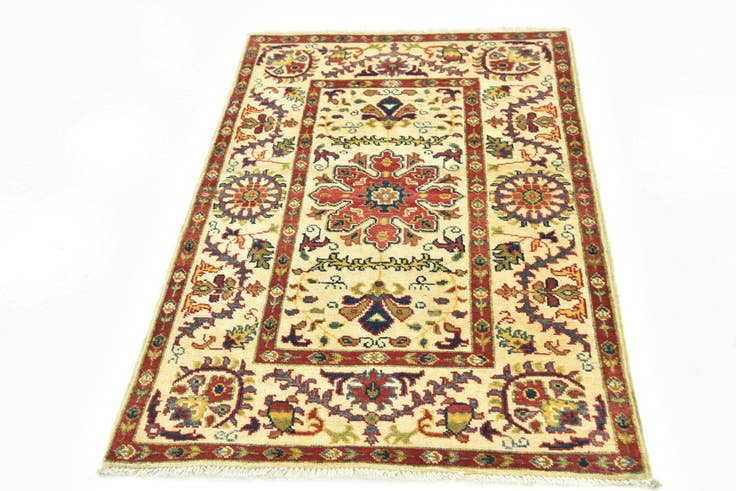 Detail image of 2' 9 x 4' 1 Hand Knotted Kazak Rug