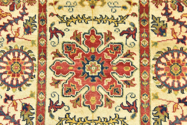 Detail image of 2' 9 x 4' 1 Hand Knotted Kazak Rug