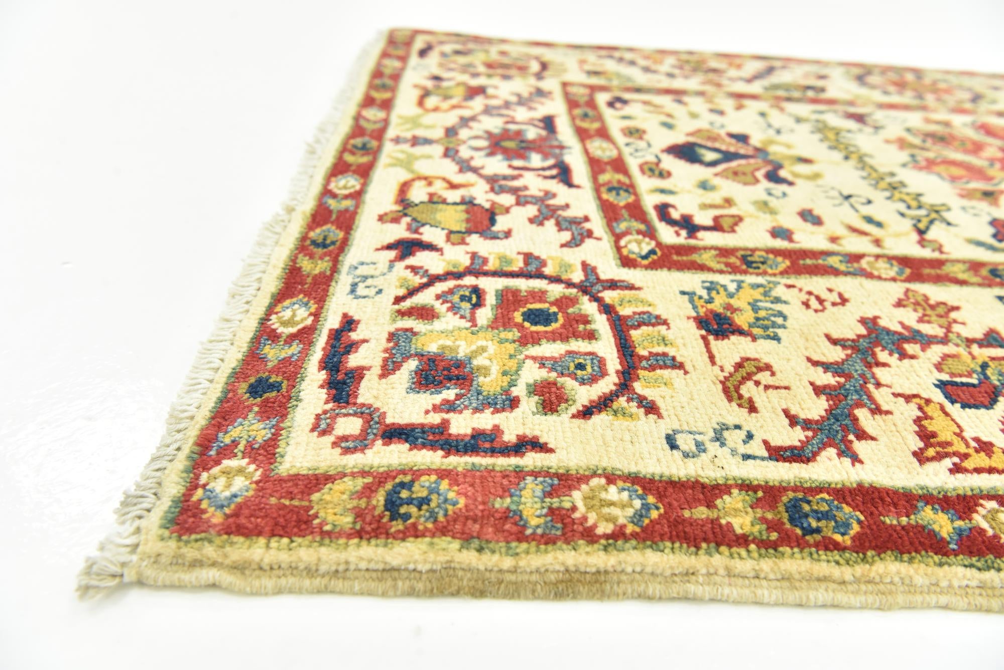 2' 9 x 4' 1 Hand Knotted Kazak Rug