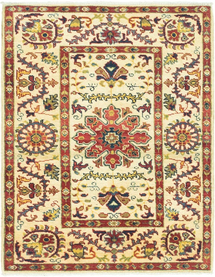 Detail image of 2' 9 x 4' 1 Hand Knotted Kazak Rug