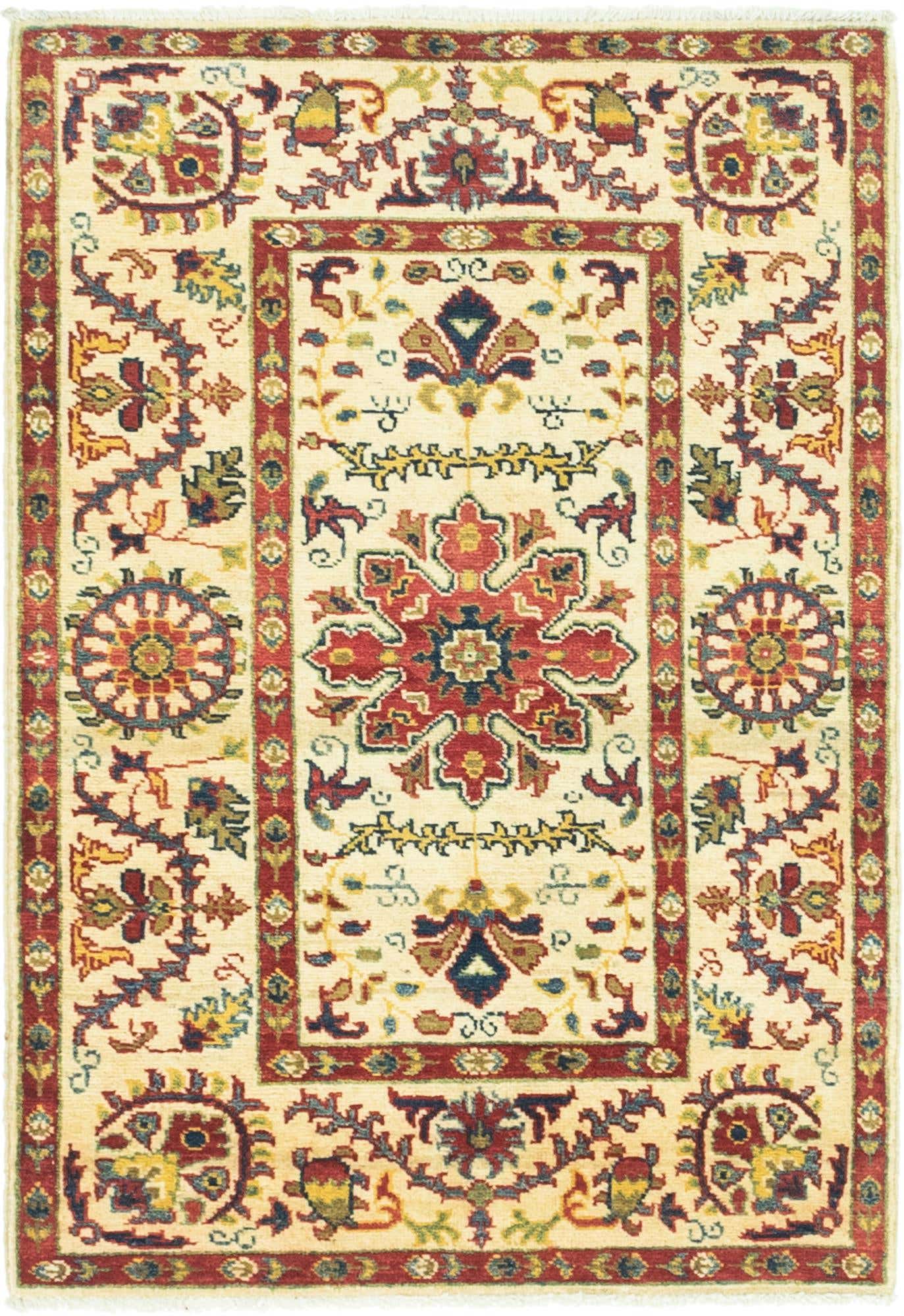 2' 9 x 4' 1 Hand Knotted Kazak Rug