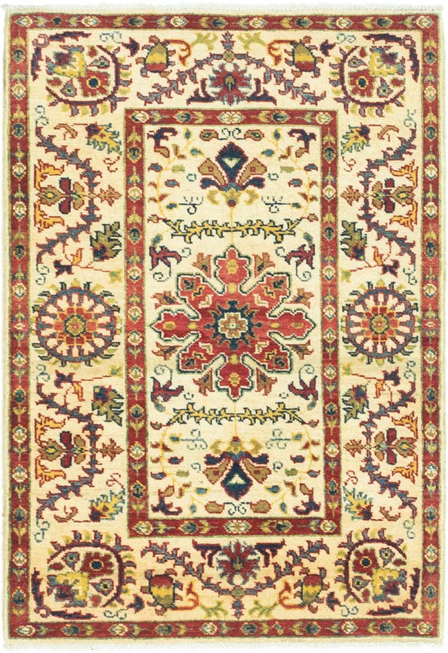 Detail image of 2' 9 x 4' 1 Hand Knotted Kazak Rug