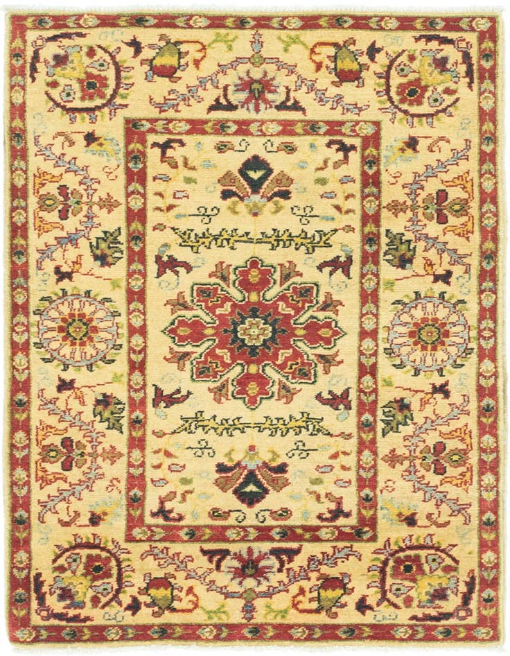 Detail image of 2' 8 x 4' 2 Hand Knotted Kazak Rug