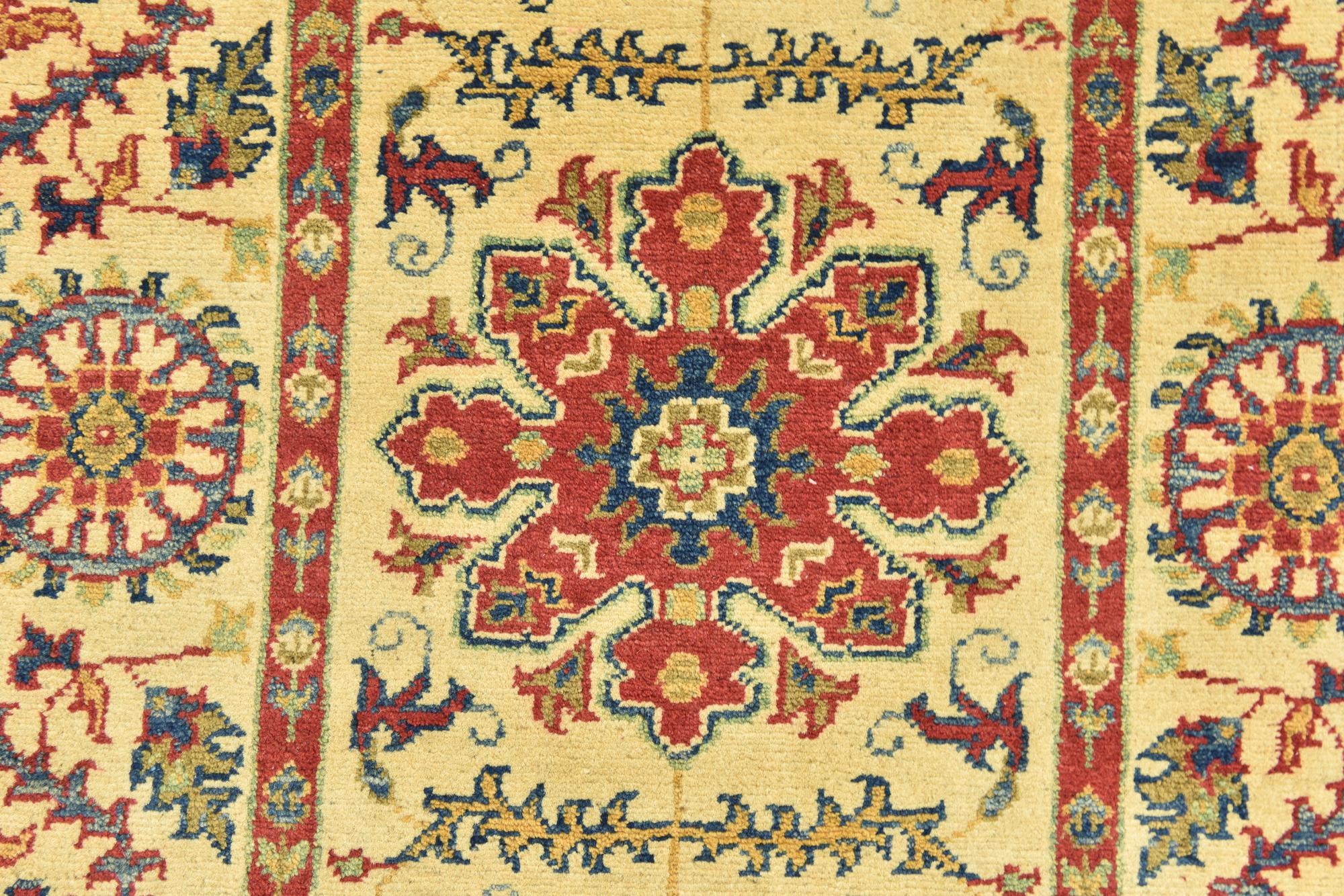 85cm x 120cm anudado a mano Kazak Alfombra