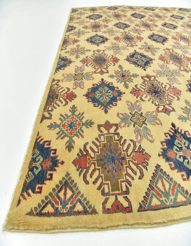 Detail image of 8' 2 x 9' 9 Hand Knotted Kazak Rug