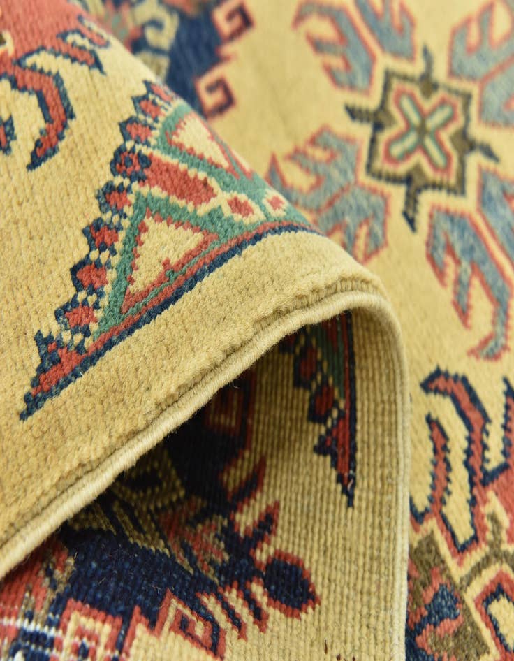 Detail image of 8' 2 x 9' 9 Hand Knotted Kazak Rug