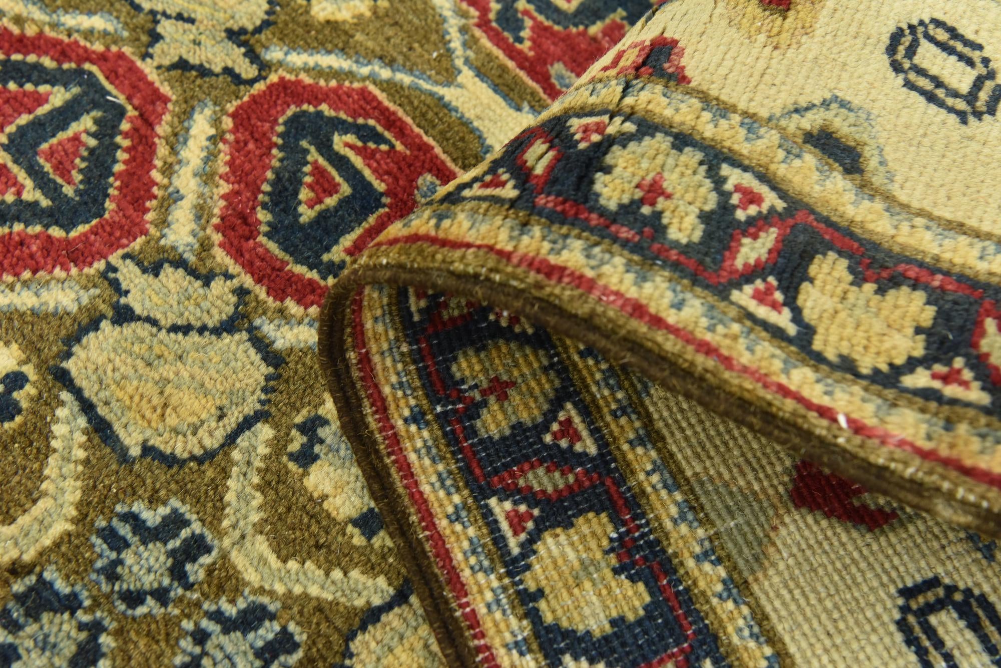 6' 9 x 9' 9 Hand Knotted Kazak Rug