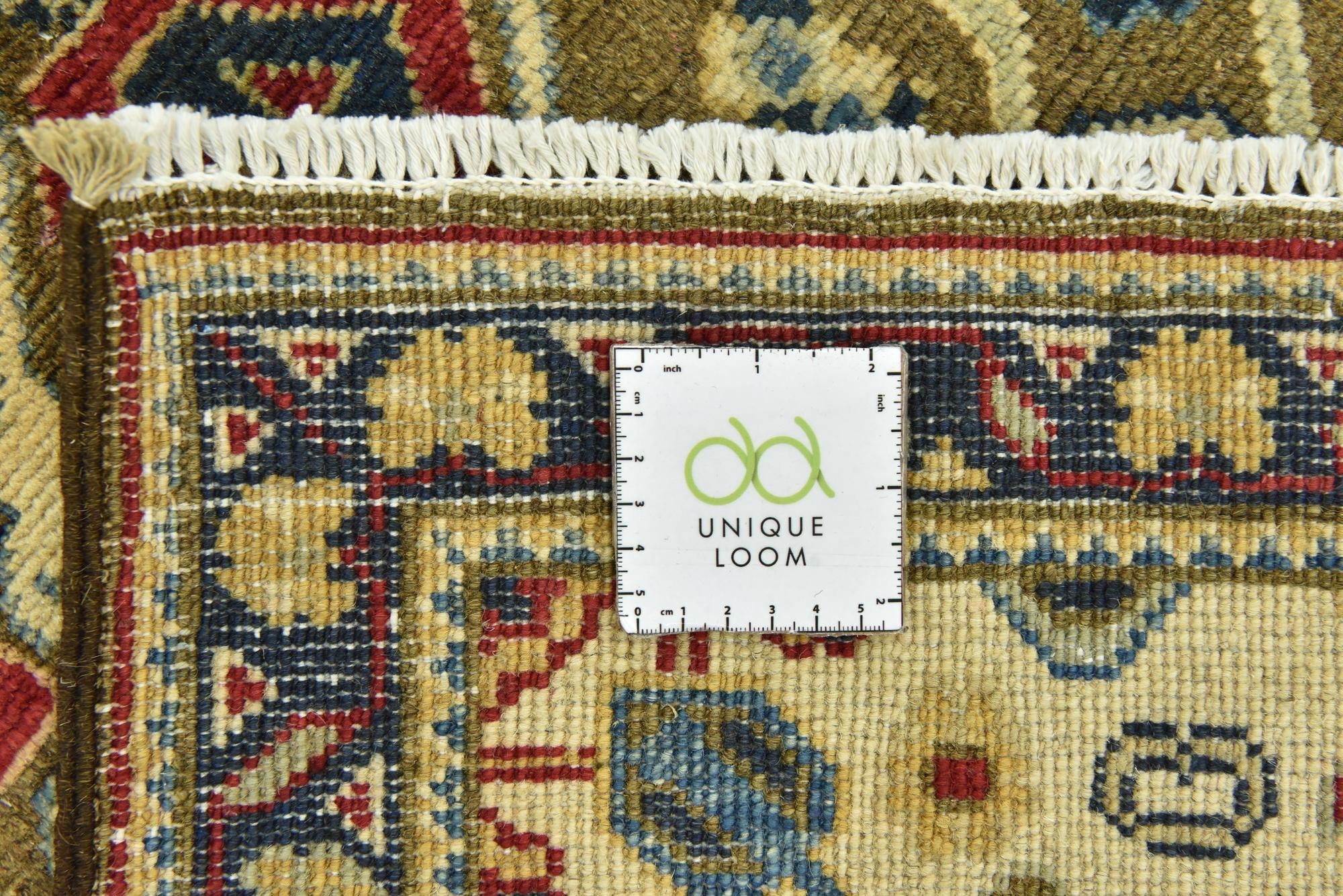 6' 9 x 9' 9 Hand Knotted Kazak Rug
