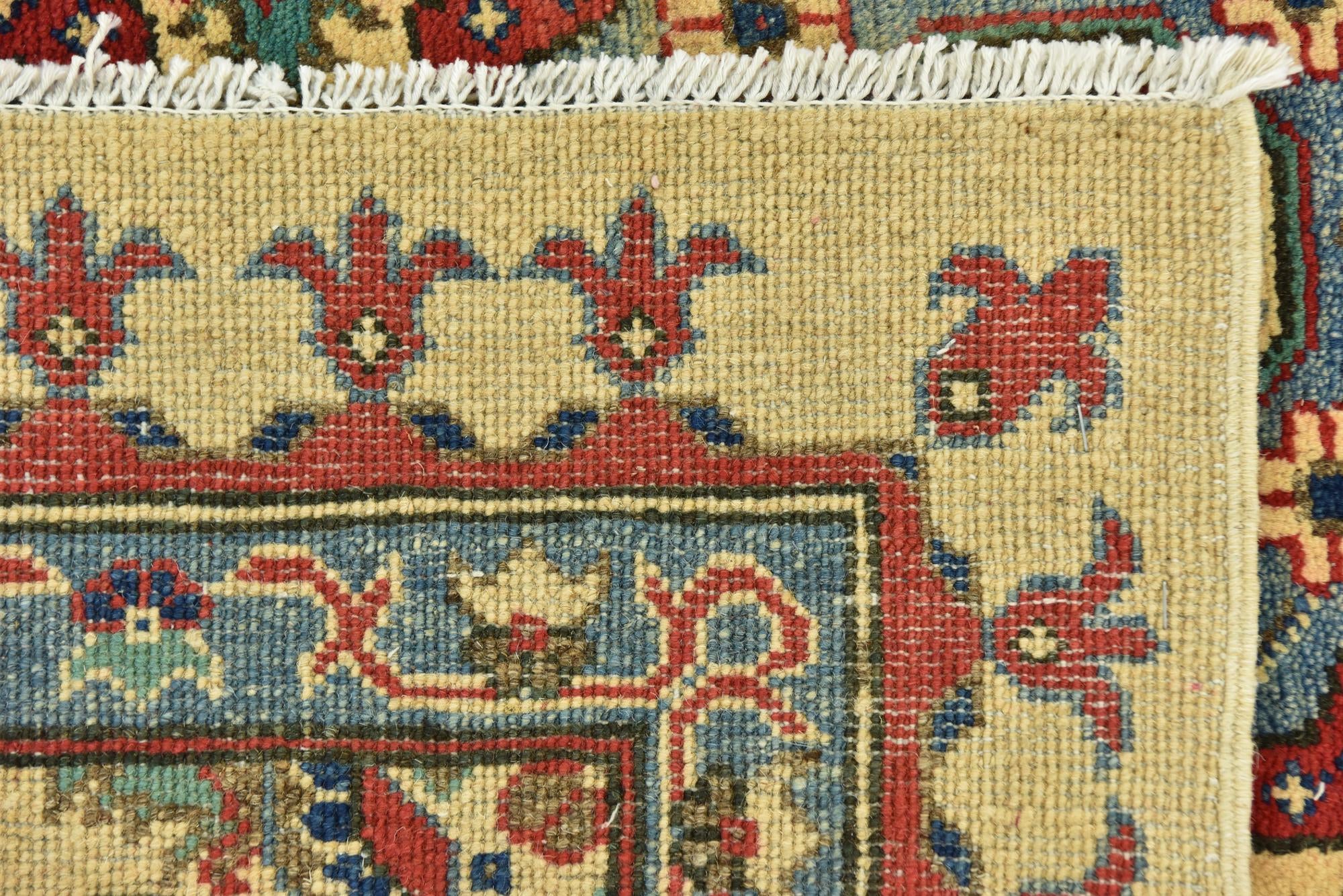 6' x 9' Hand Knotted Kazak Rug