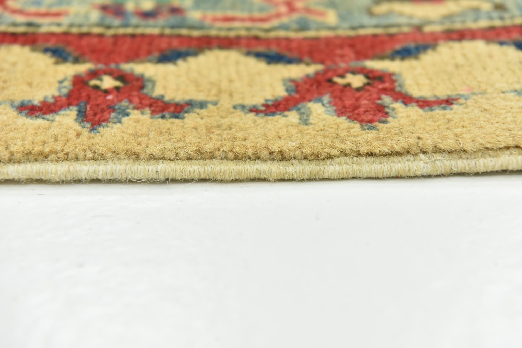 6' x 9' Hand Knotted Kazak Rug