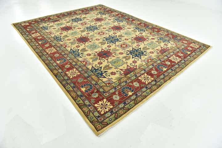 270cm x 355cm anudado a mano Kazak Alfombra