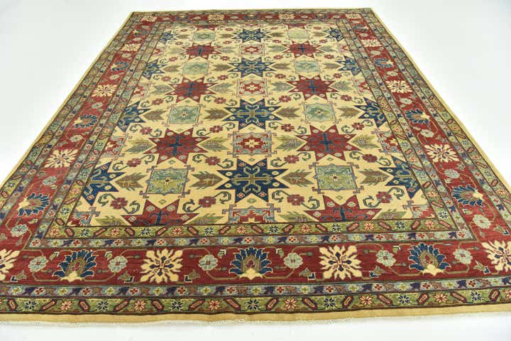 270cm x 355cm anudado a mano Kazak Alfombra