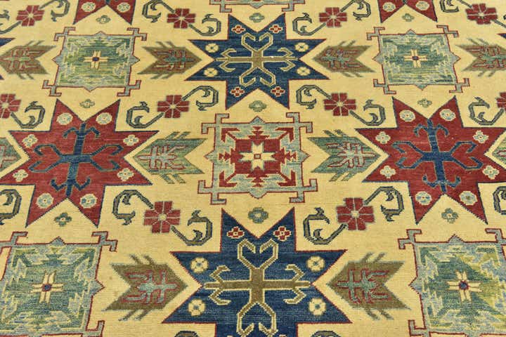 270cm x 355cm anudado a mano Kazak Alfombra