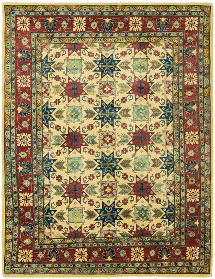 270cm x 355cm anudado a mano Kazak Alfombra