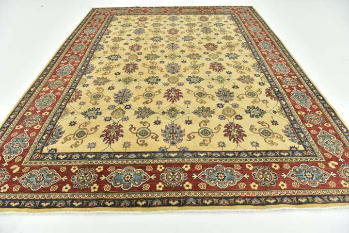 9' 2 x 12' 1 Hand Knotted Kazak Rug