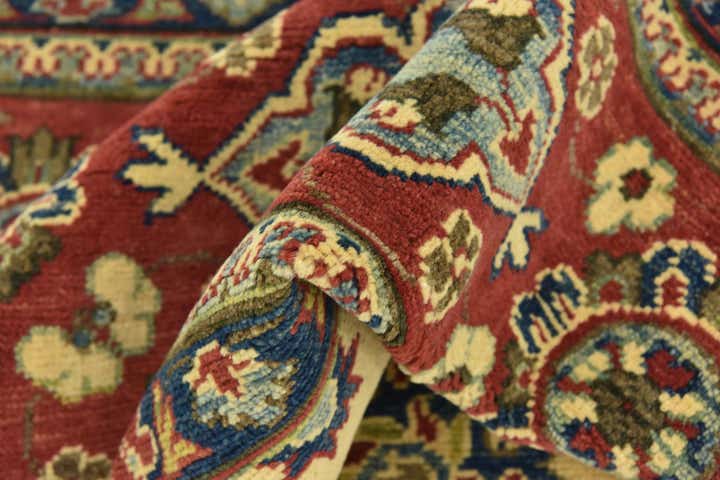 9' 2 x 12' 1 Hand Knotted Kazak Rug