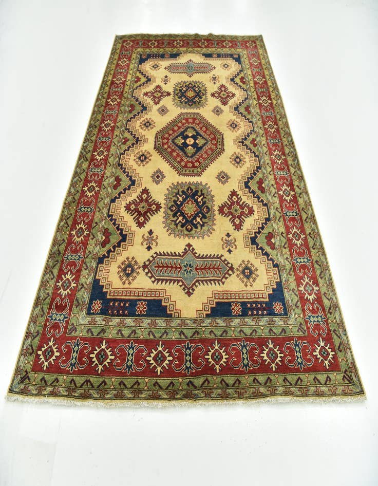 Detail image of 6' 8 x 9' 2  Hand Knotted Kazak Rug