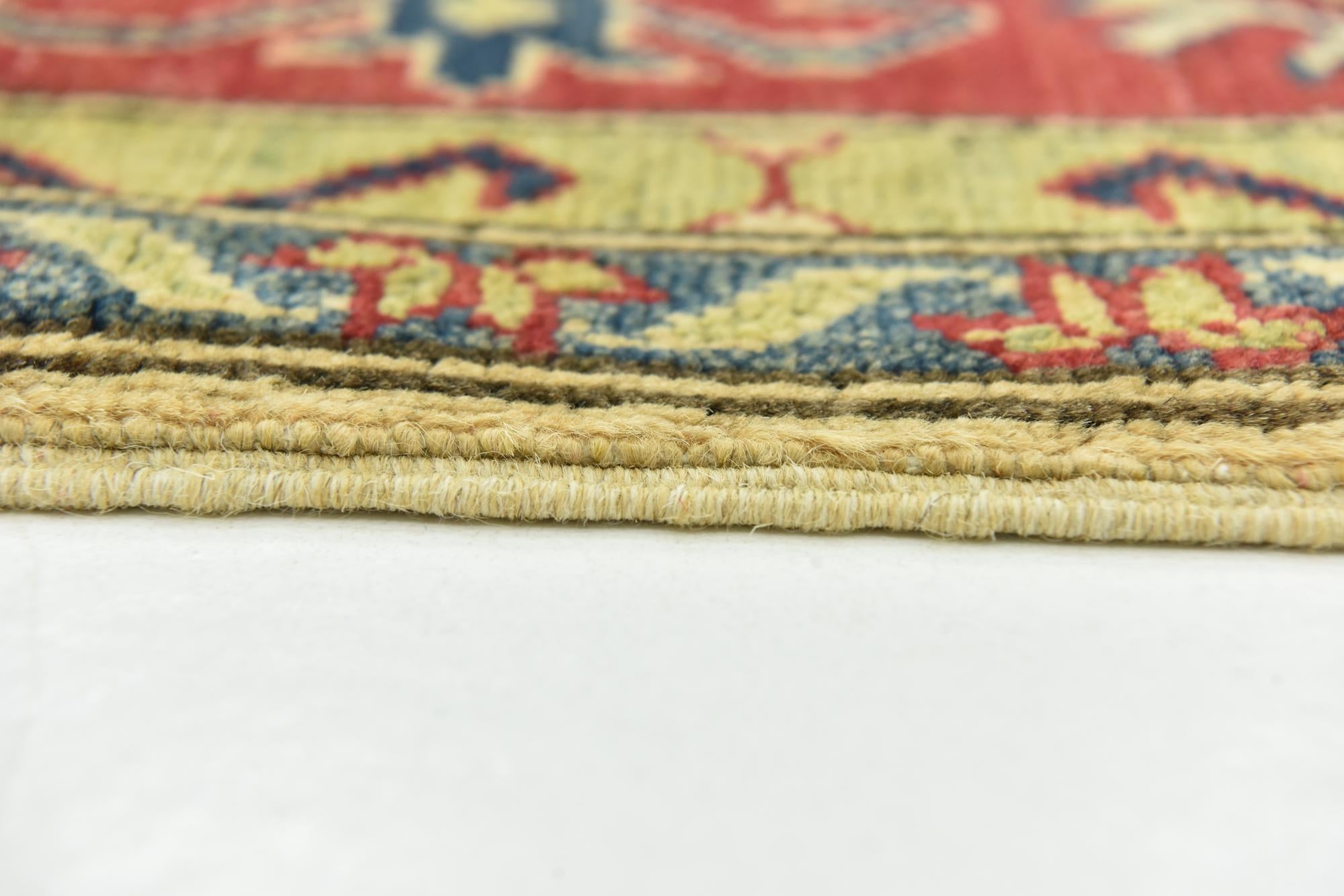 6' 8 x 9' 2 Hand Knotted Kazak Rug