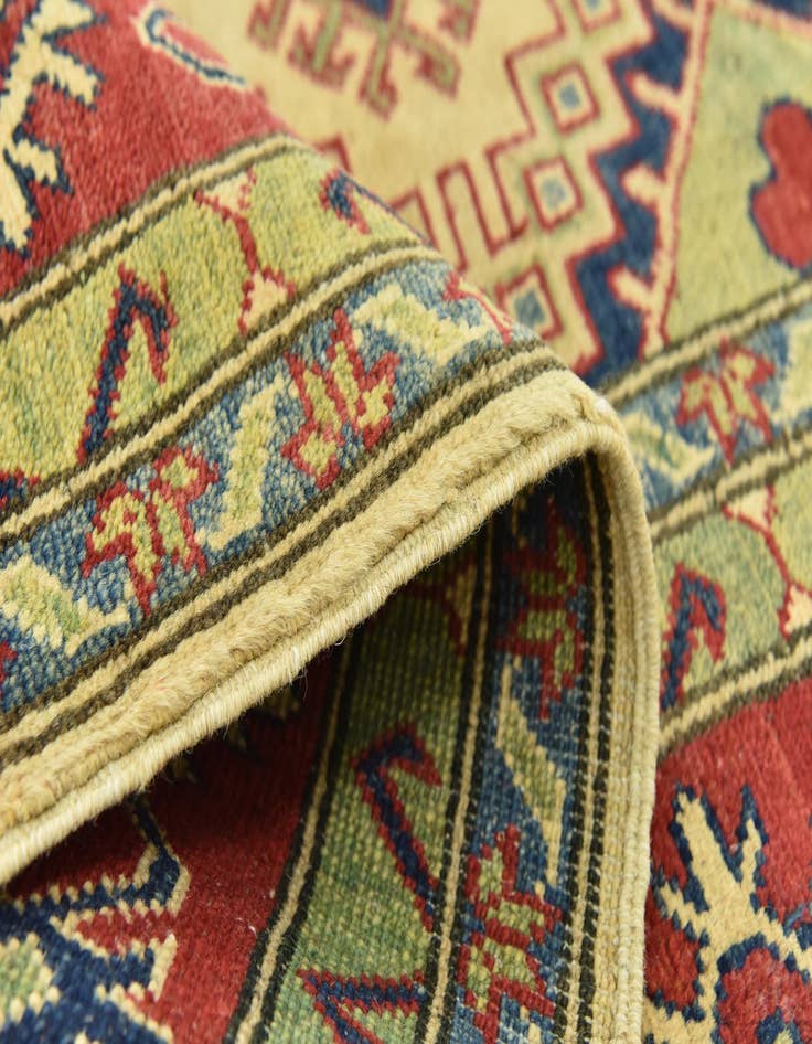 Detail image of 6' 8 x 9' 2  Hand Knotted Kazak Rug