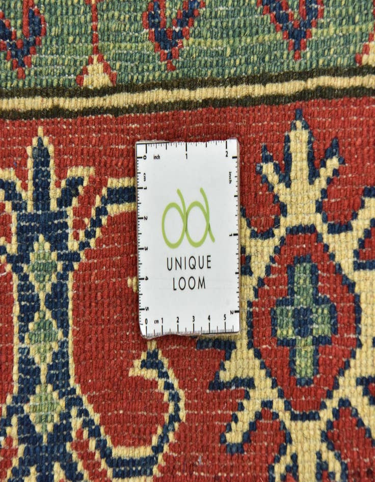 Detail image of 6' 8 x 9' 2  Hand Knotted Kazak Rug