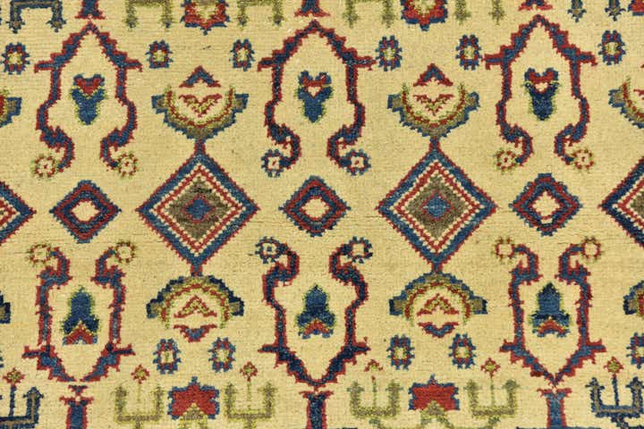 3' 4 x 5' Hand Knotted Kazak Rug