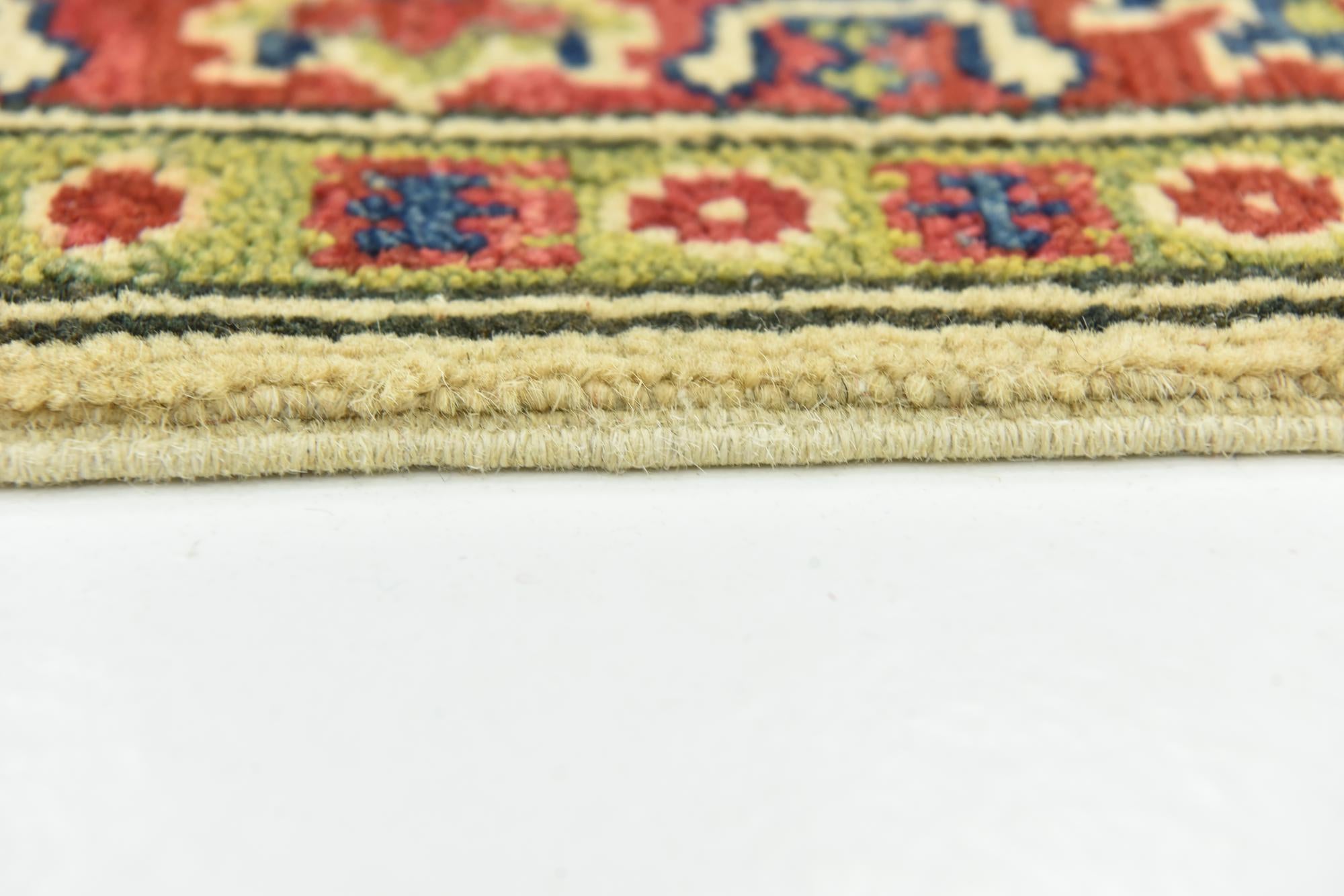 3' 4 x 5' Hand Knotted Kazak Rug