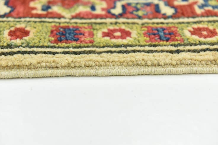 Detail image of 3' 4 x 5' Hand Knotted Kazak Rug