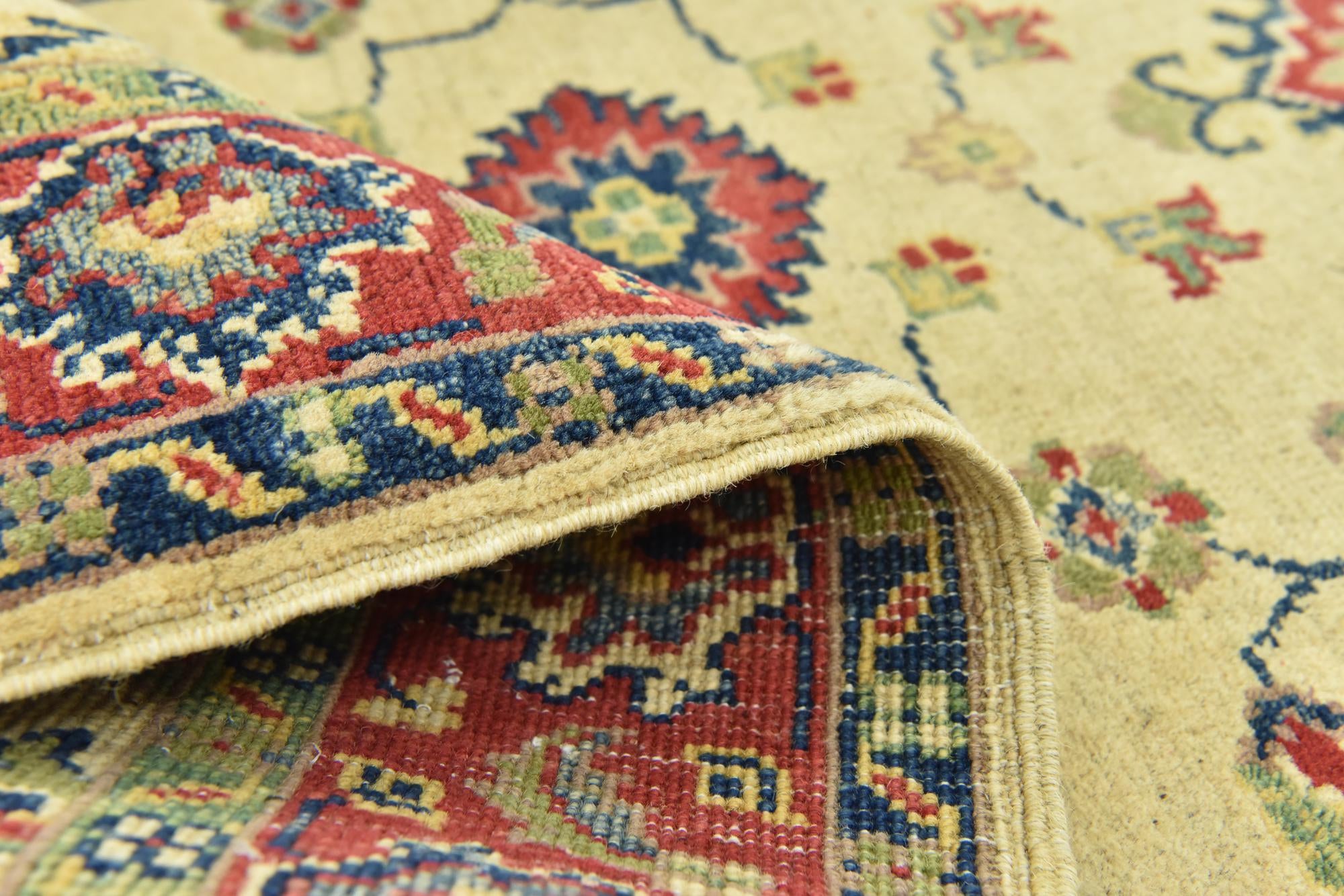 3' 4 x 5' 2 Hand Knotted Kazak Rug