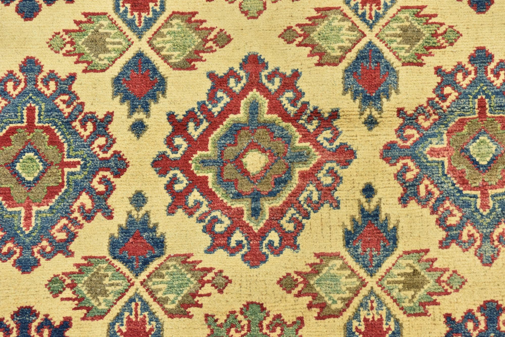 4' 2 x 6' 2 Hand Knotted Kazak Rug