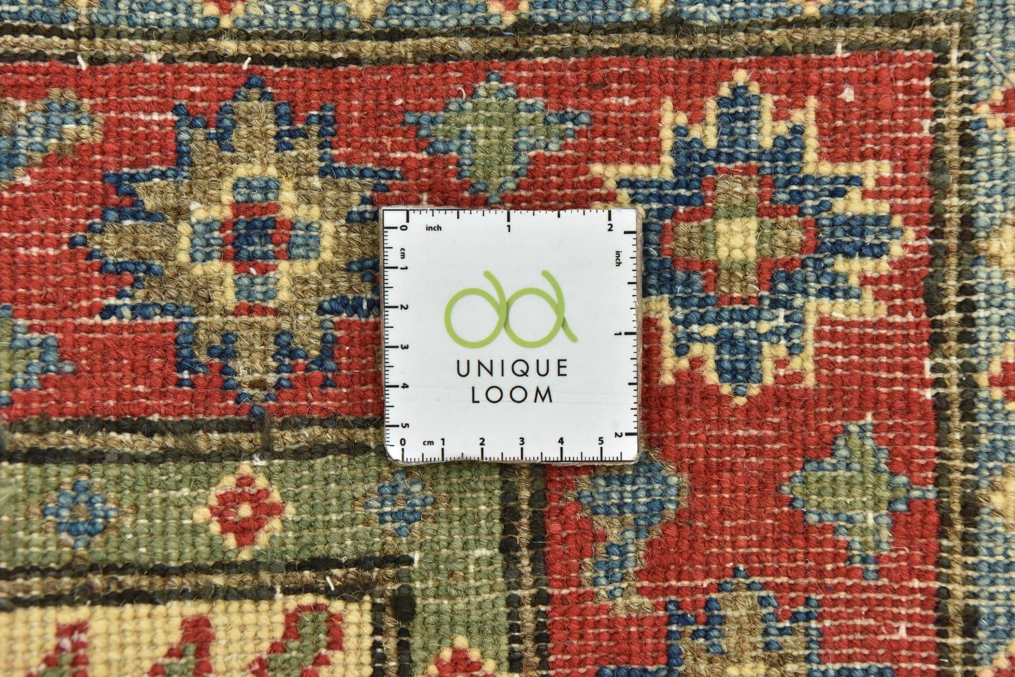 3' 3 x 4' 9 Hand Knotted Kazak Rug