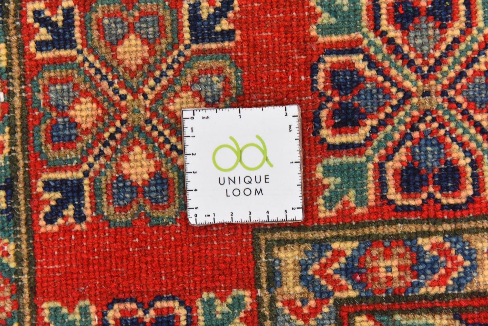 5' x 7' Hand Knotted Kazak Rug