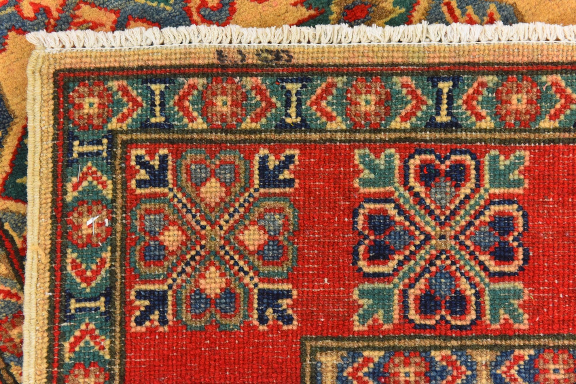 5' x 7' Hand Knotted Kazak Rug