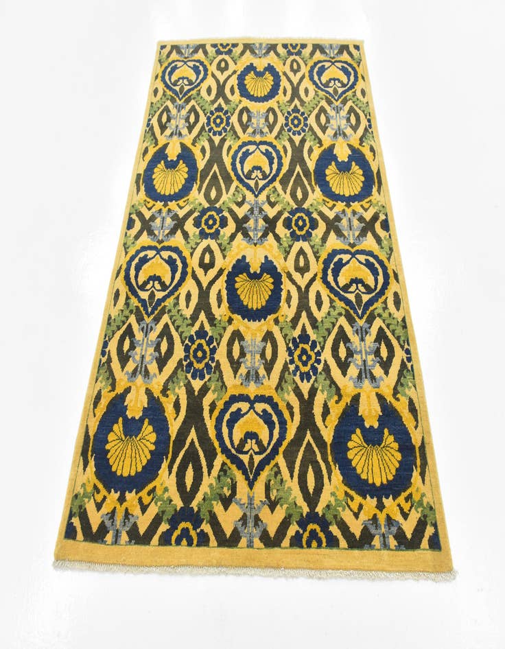 Detail image of 4' 10 x 6' 9  Hand Knotted Kazak Rug