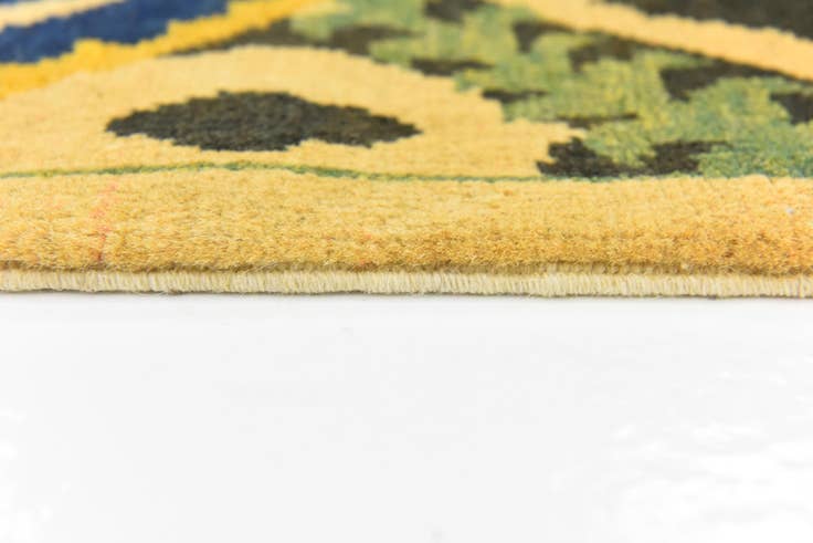Detail image of 4' 10 x 6' 9 Hand Knotted Kazak Rug