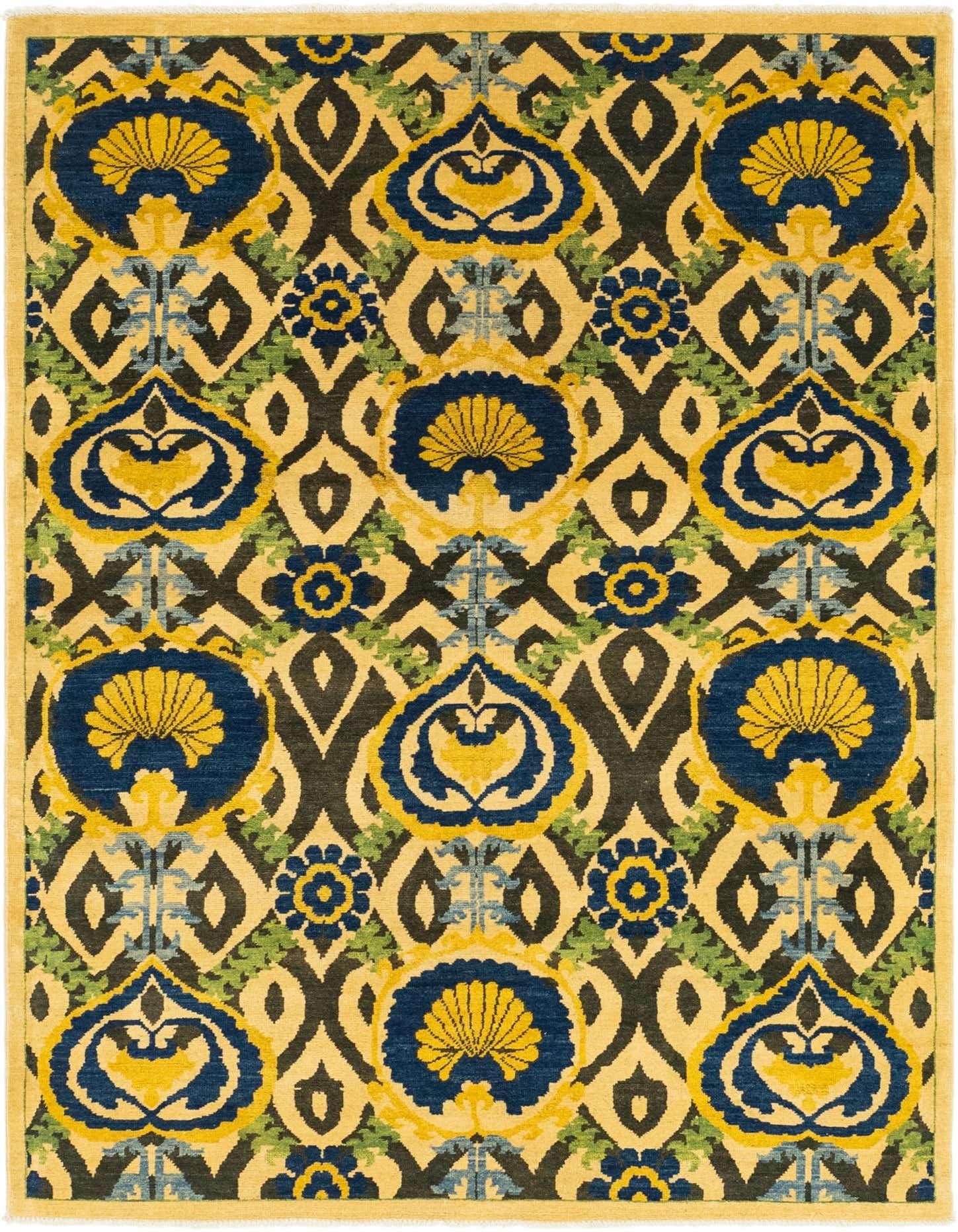 4' 10 x 6' 9 Hand Knotted Kazak Rug