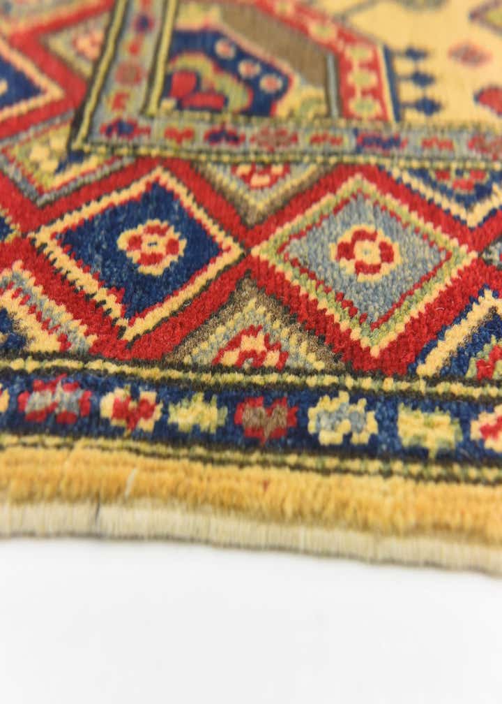 4' x 6' 2 Hand Knotted Kazak Rug