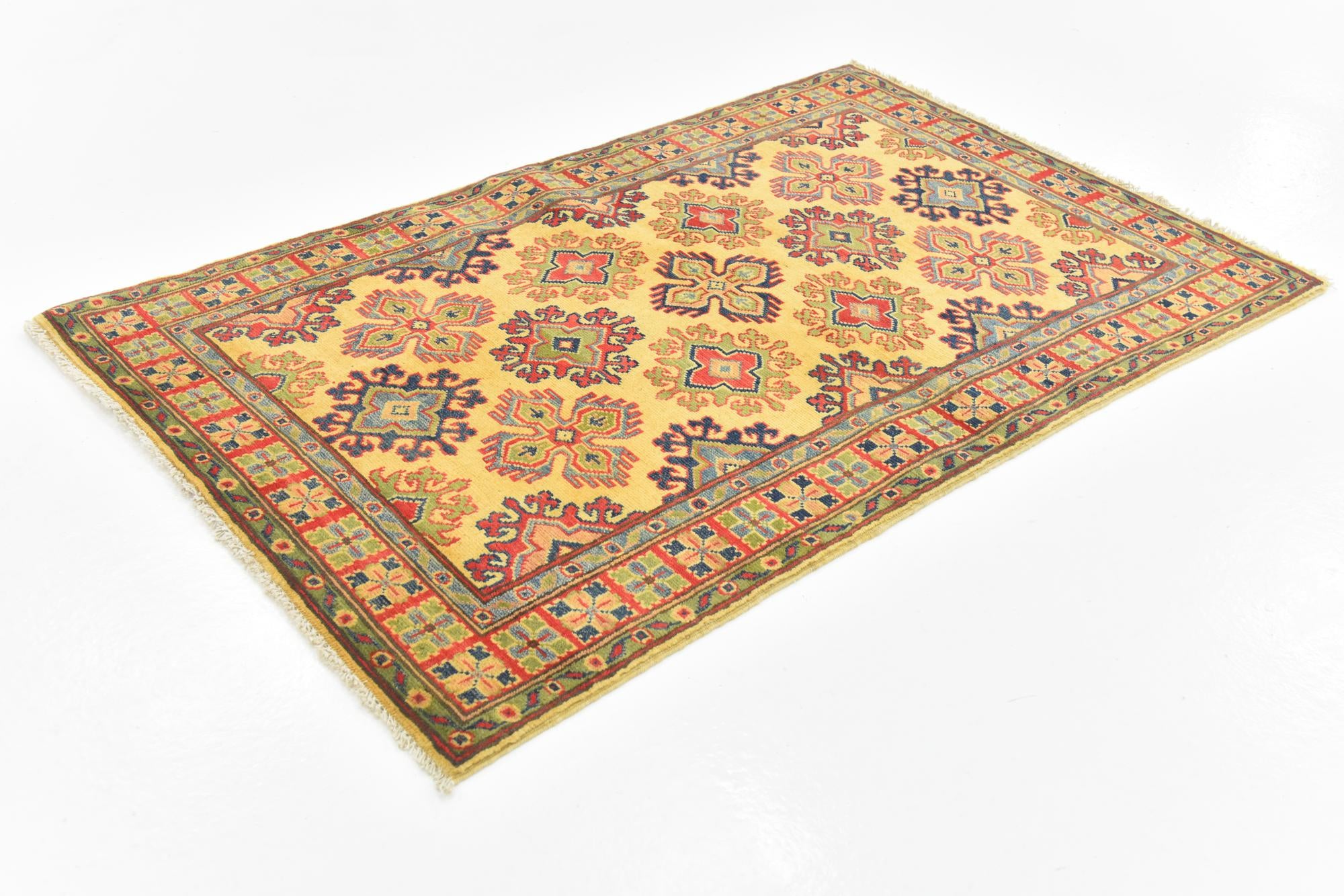 3' 1 x 5' Hand Knotted Kazak Rug