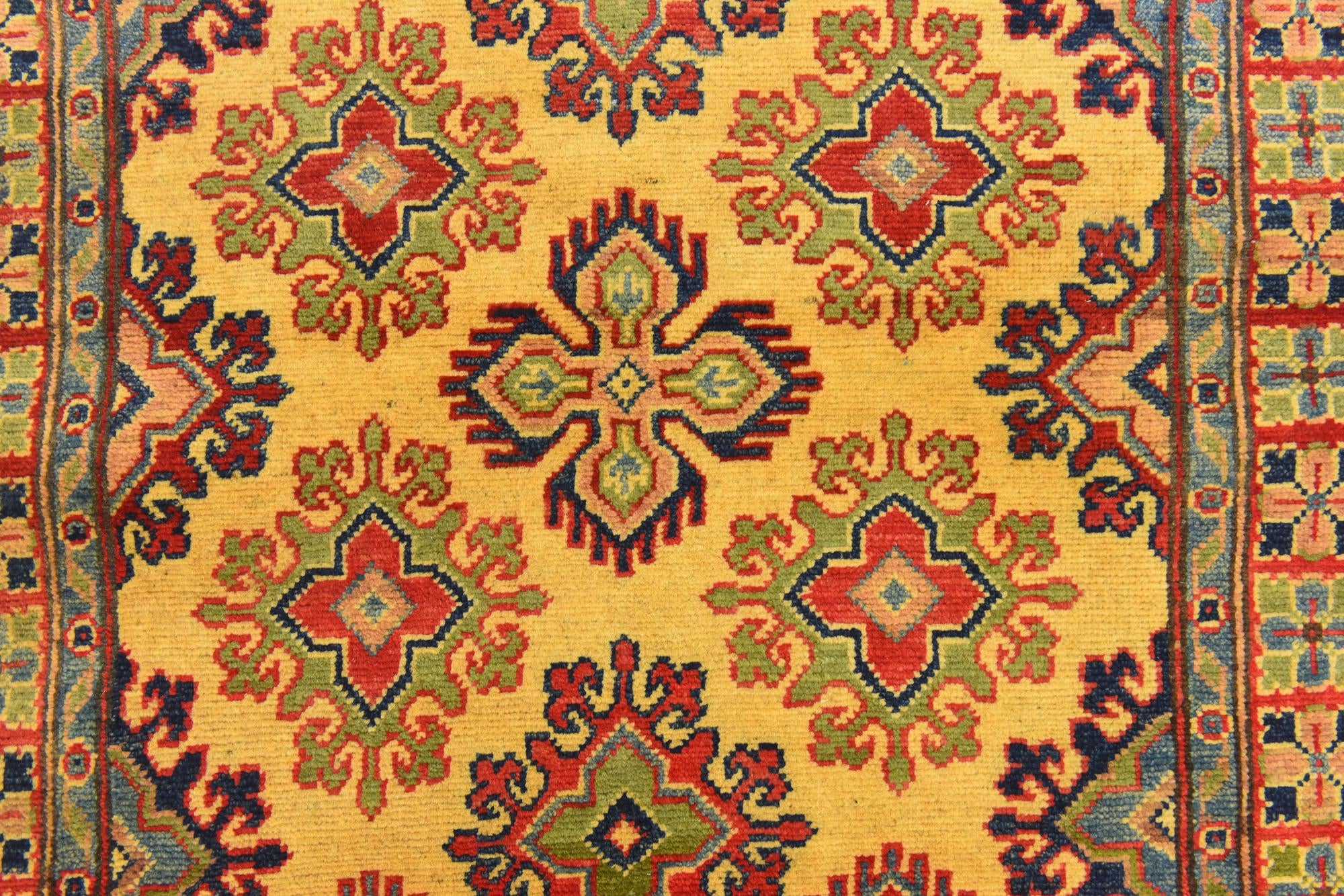 3' 1 x 5' Hand Knotted Kazak Rug