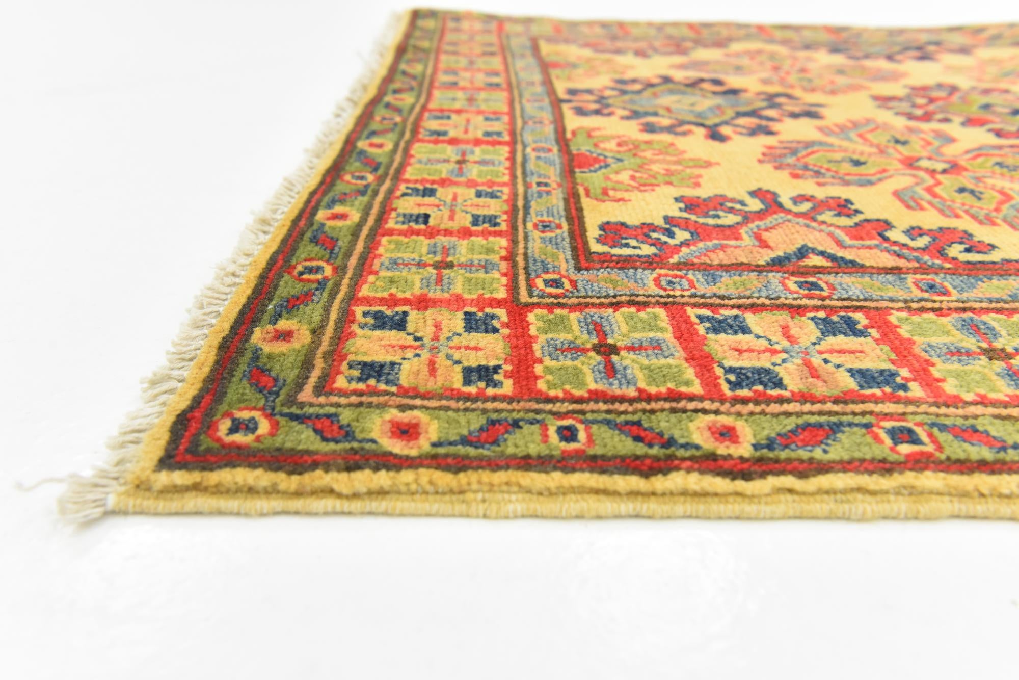 3' 1 x 5' Hand Knotted Kazak Rug