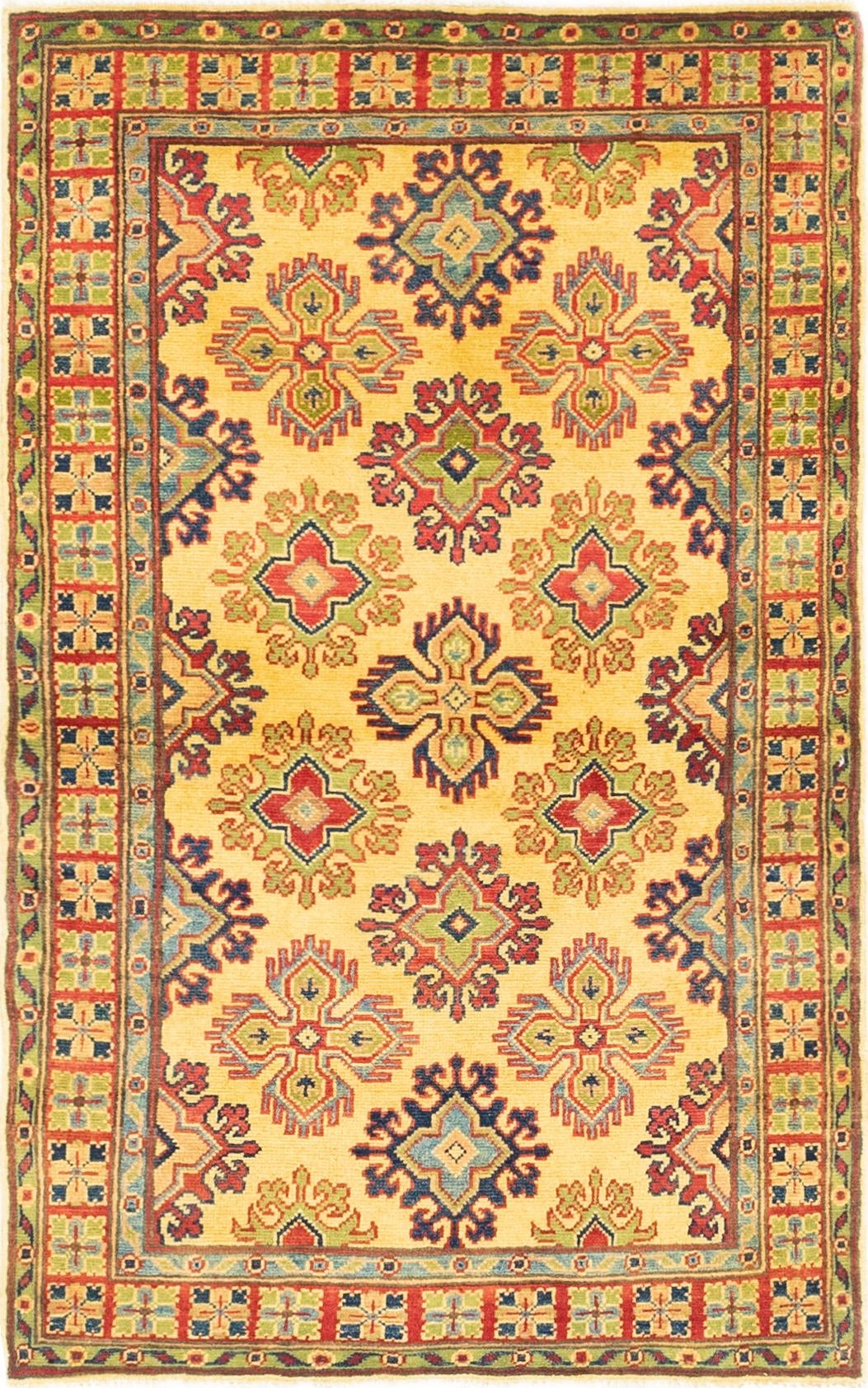 3' 1 x 5' Hand Knotted Kazak Rug