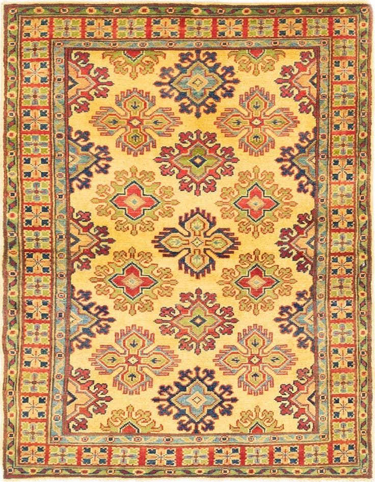Detail image of 3' 1 x 5' Hand Knotted Kazak Rug