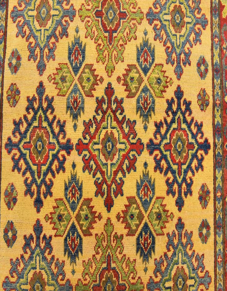 Detail image of 4' x 6' 4  Hand Knotted Kazak Rug