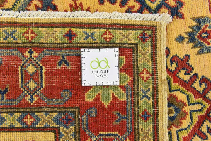 4' x 6' 4 Hand Knotted Kazak Rug