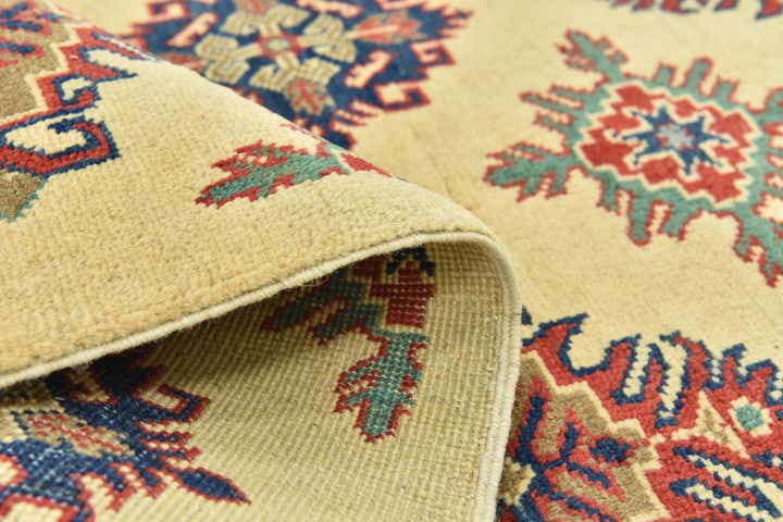 5' 9 x 8' Hand Knotted Kazak Rug