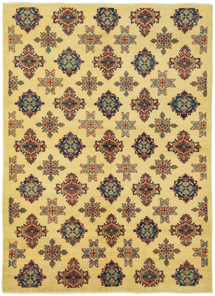 Detail image of 5' 9 x 8' Hand Knotted Kazak Rug