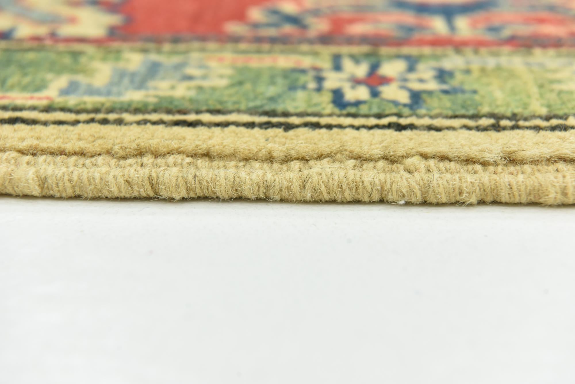 6' 10 x 8' 9 Hand Knotted Kazak Rug