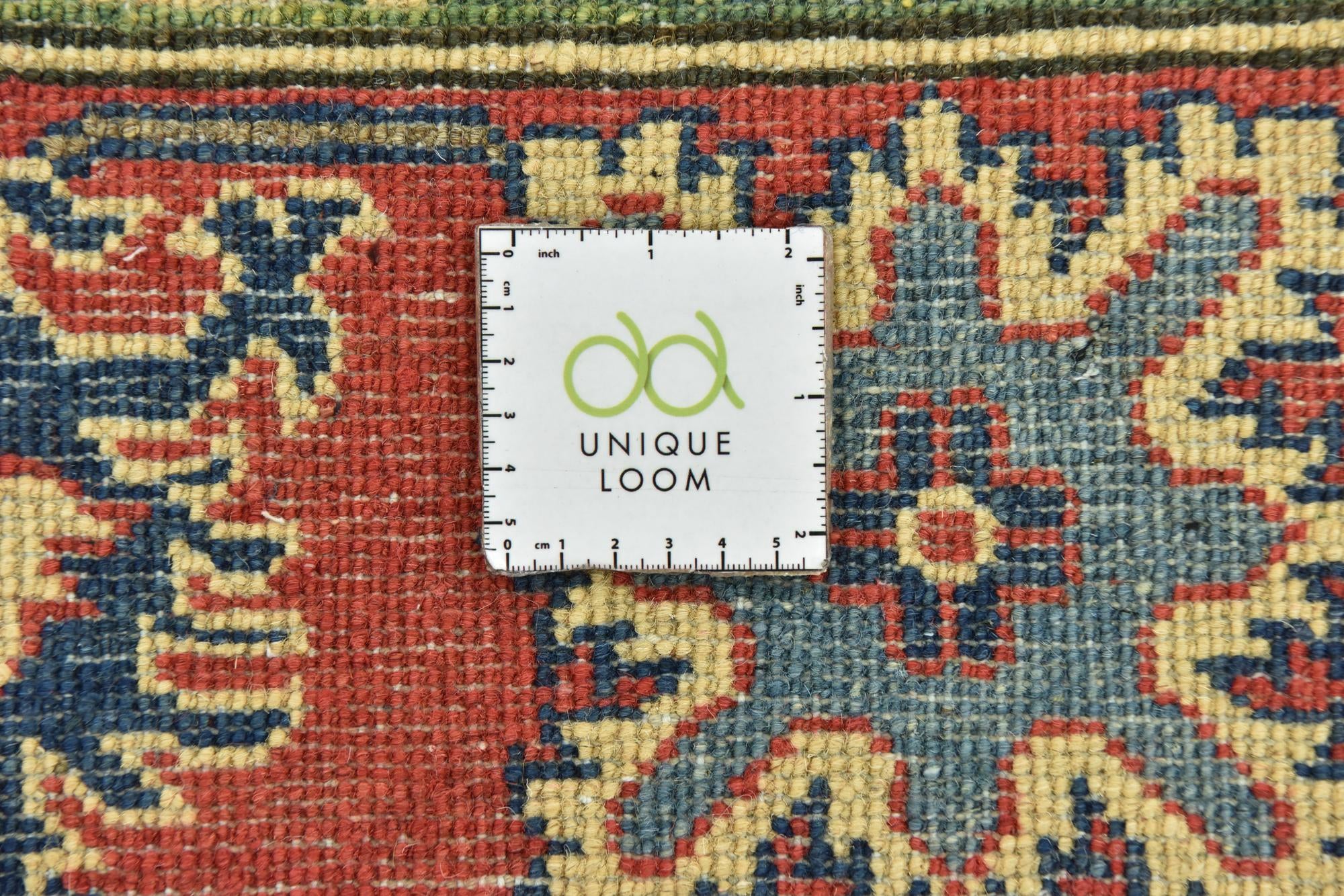 6' 10 x 8' 9 Hand Knotted Kazak Rug