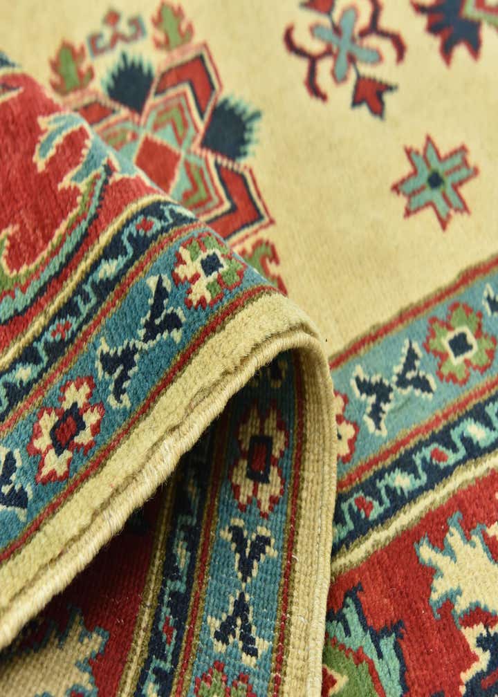 6' 7 x 9' 3 Hand Knotted Kazak Rug