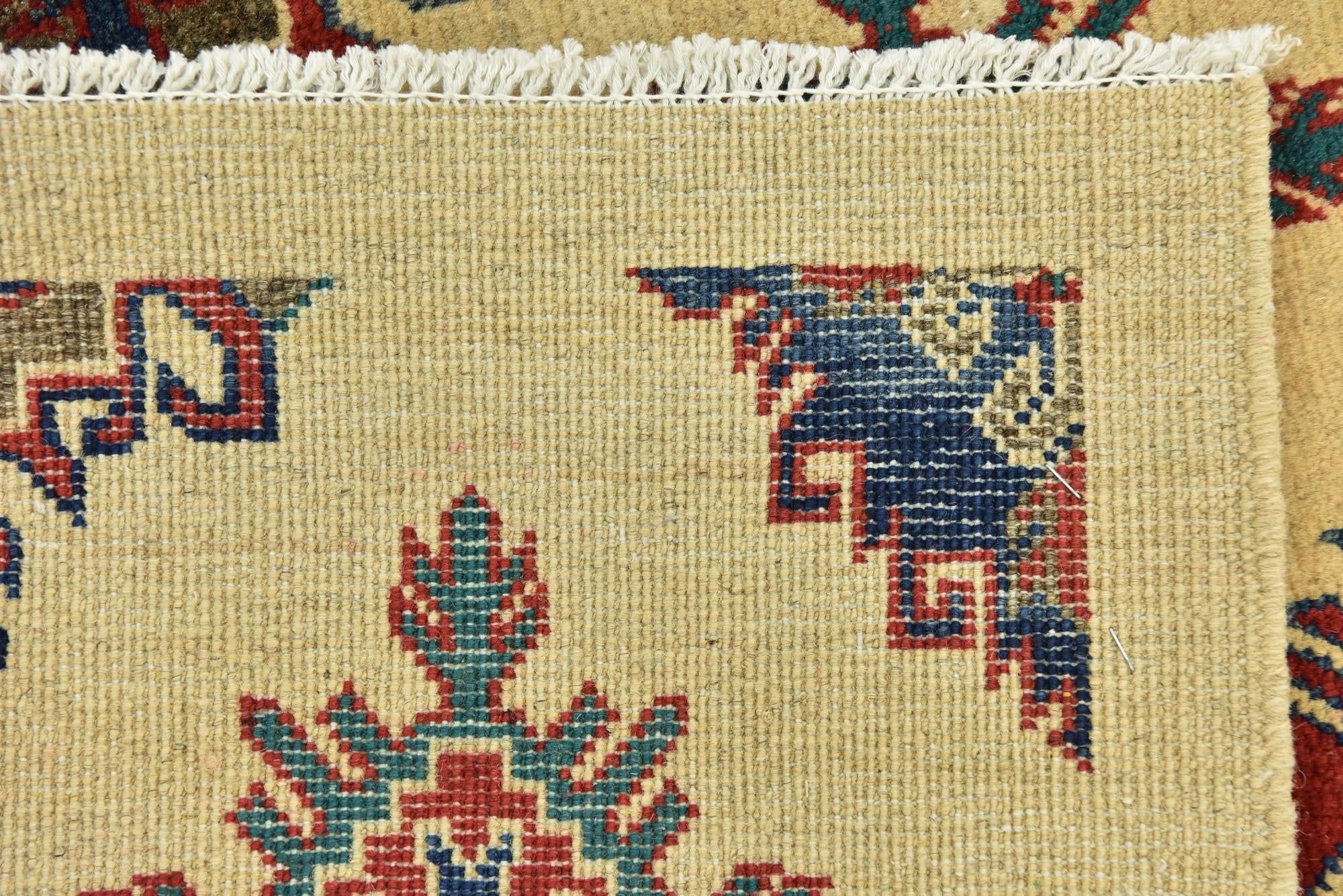 6' 8 x 9' 6 Hand Knotted Kazak Rug