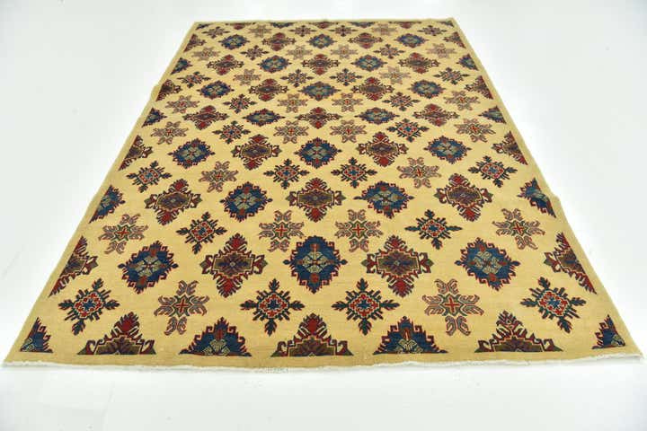 6' 8 x 9' 6 Hand Knotted Kazak Rug